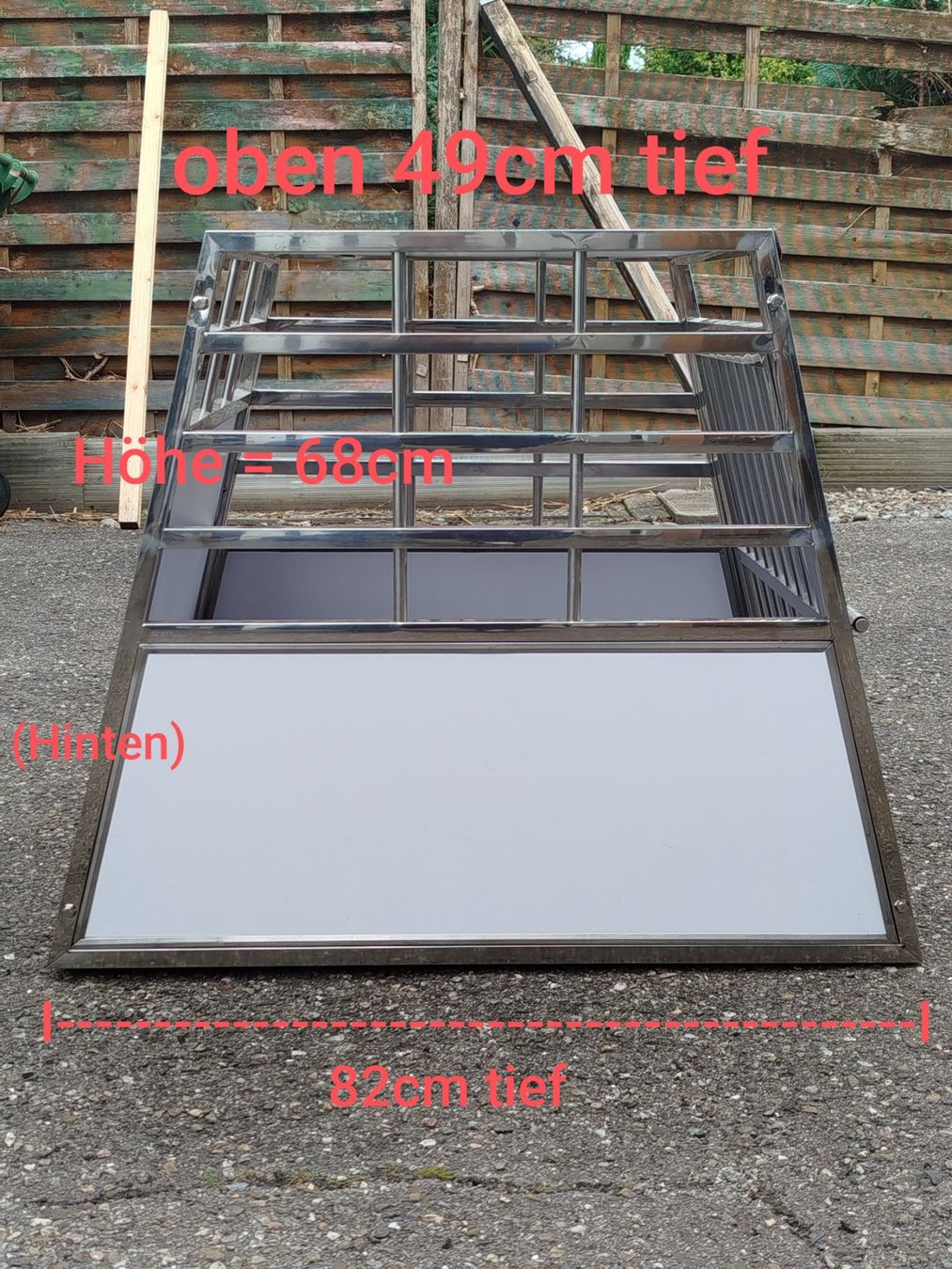 Gabbie, trasporto & Sicurezza: Alu Hundebox, 65cm x 82cm – Usato da Menziken venduto da Tapele 1