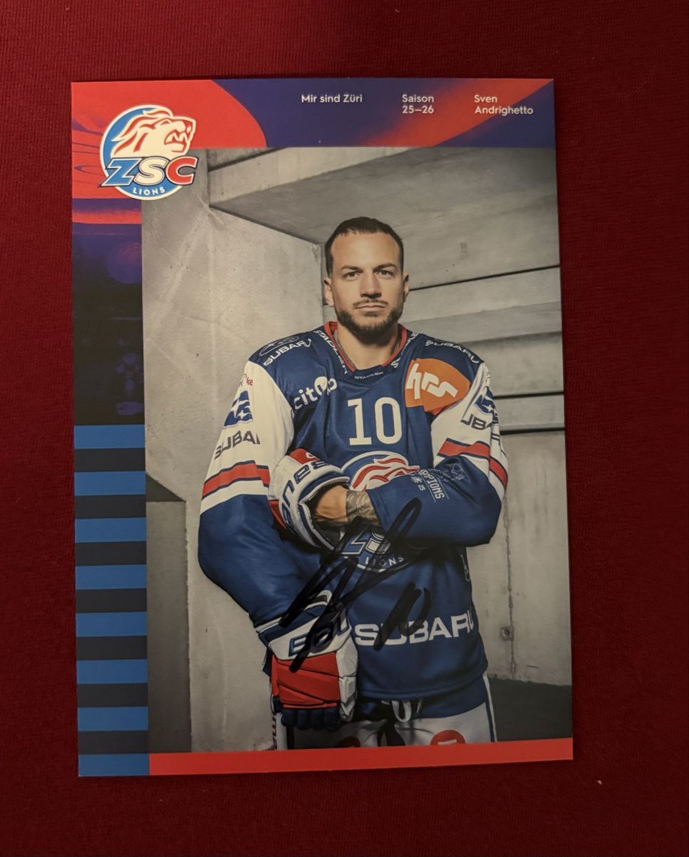 Autographes: Sven Andrighetto - Original Autogramm – D'occasion à niederbipp par LaHabana1
