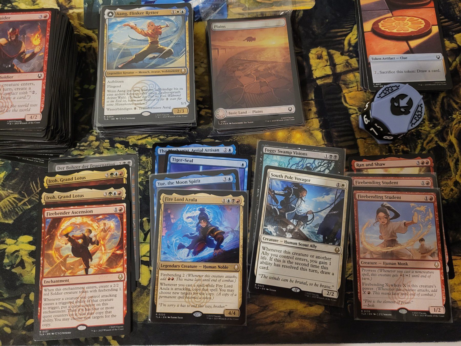 Magic The Gathering Sammelbilder & Trading cards: Mtg Avatar Sammlung mit Commanderbundle Box und sealed Lands – Neu (gemäss Beschreibung) aus Basel von BigFishBig 1