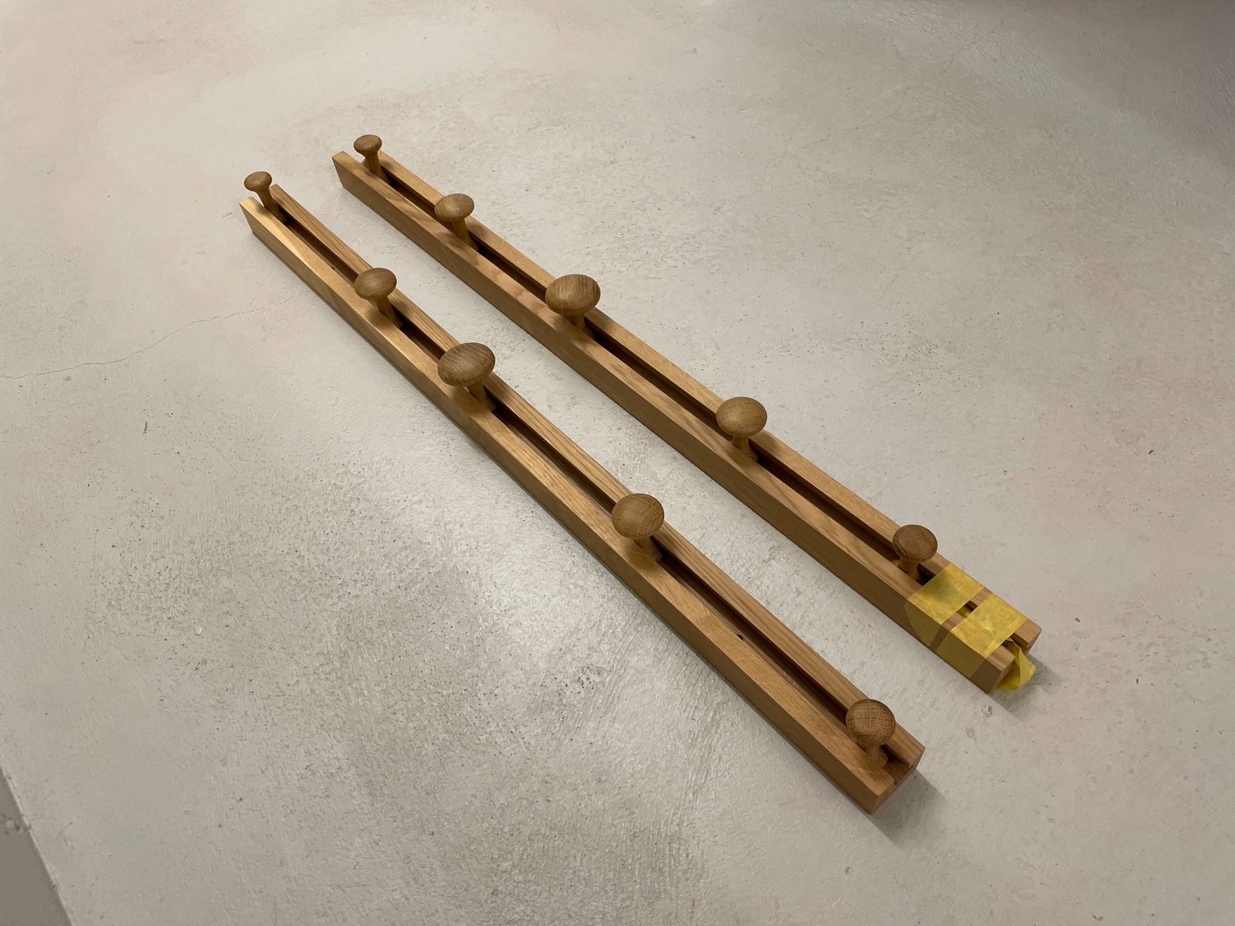 Guardaroba: Applicata Track Coat Rack 2x 90cm – Nuovo (secondo la descrizione) da Zürich venduto da kostiss 3