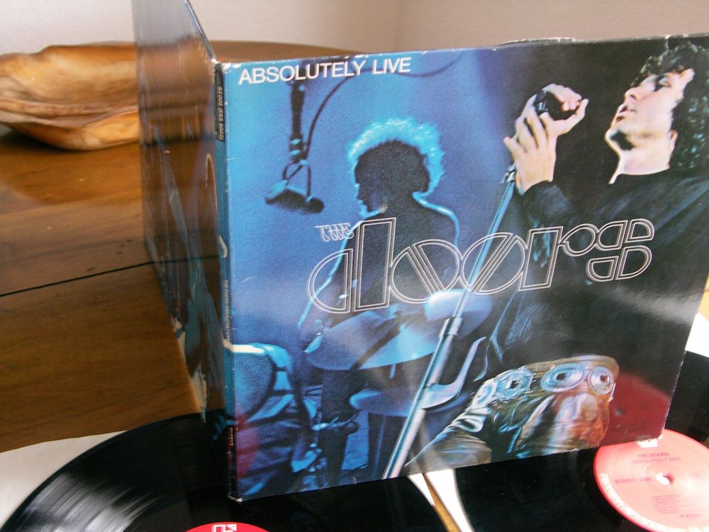Doors. absolutely live 2 Lp im roten Elektra Logo (Gebraucht) in ...