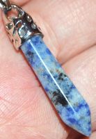 Halskette 4114 – Säule – Sodalith – 10x32mm
