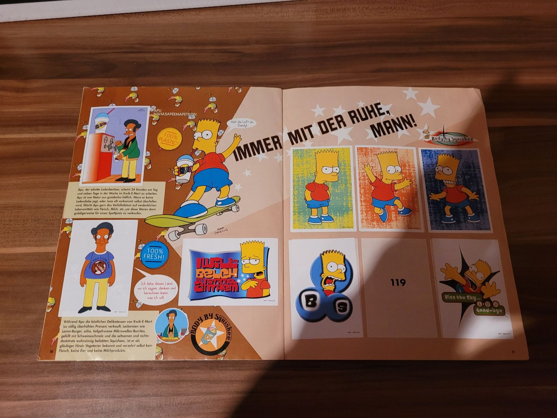 BD: The Simpsons - Springfield Sticker Kollecktion II – D'occasion à Beinwil (Freiamt) par Tourigny 2