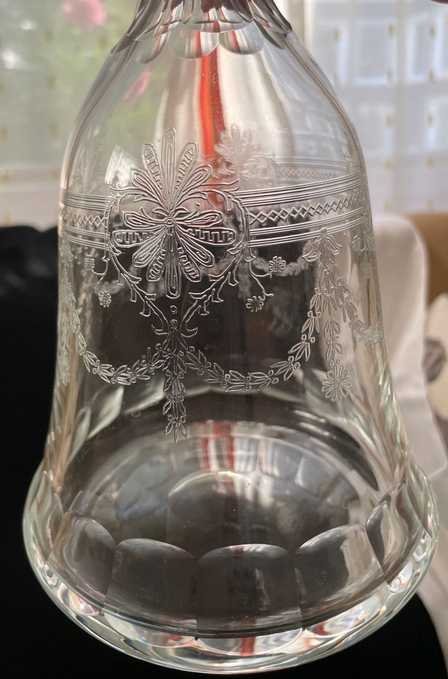 Caraffe: Weinkaraffe Kristall / Handarbeit – Usato da Zürich venduto da loriana 6