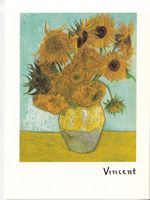 DK Vincent van Gogh, Sonnenblumen in einer Vase, 1888