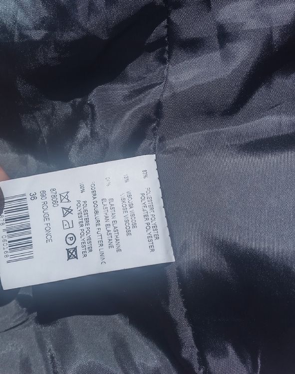 Maddison Giacche: Maddison Blazer Gr. 36 in Rot – Usato da Zollikofen venduto da toenu23 4