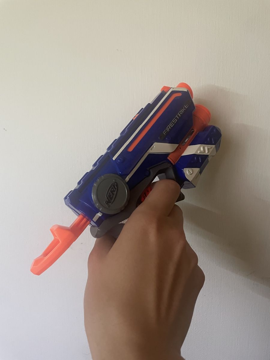 Nerf Giocattoli: Nerf N-Strike Elite Firestrike inkl. Elite-Darts – Usato da Bürchen venduto da UeliMueli85 5