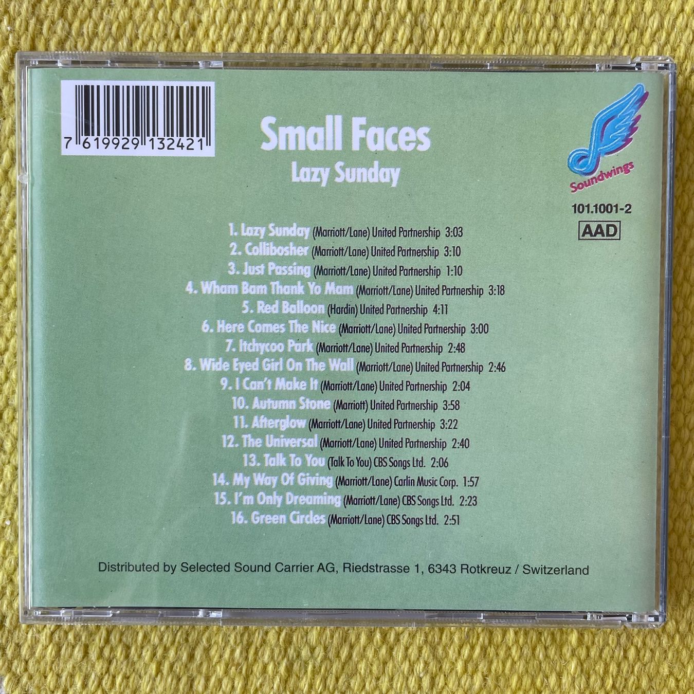 CDs: SMALL FACES-LAZY SUNDAY – Gebraucht aus Rorschacherberg von CD-Roli 1