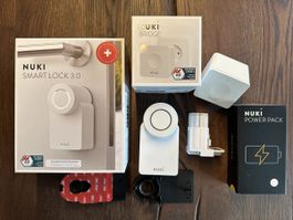 Nuki Smart Lock 3.0 Set mit Akku und Bridge (CH Version)