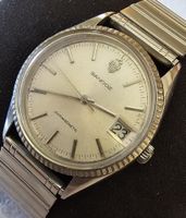 SANDOZ Handaufzug Swiss Made Elegante Herrenuhr 37mm