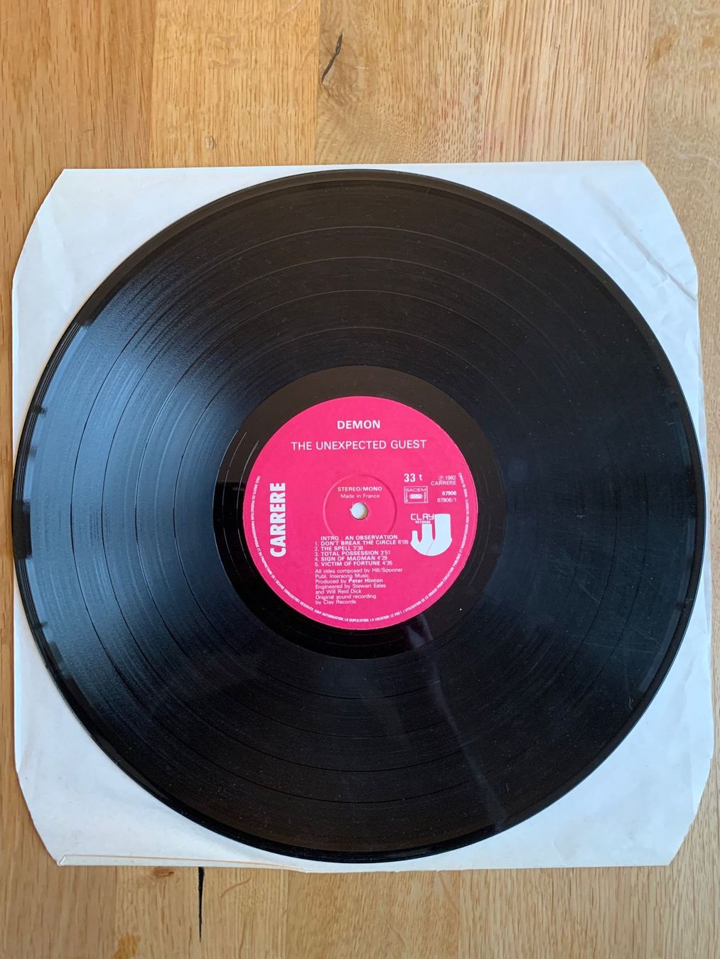Dischi in vinile: Demon - The Unexpected Guest – Usato da Balzers venduto da Amontelm 4