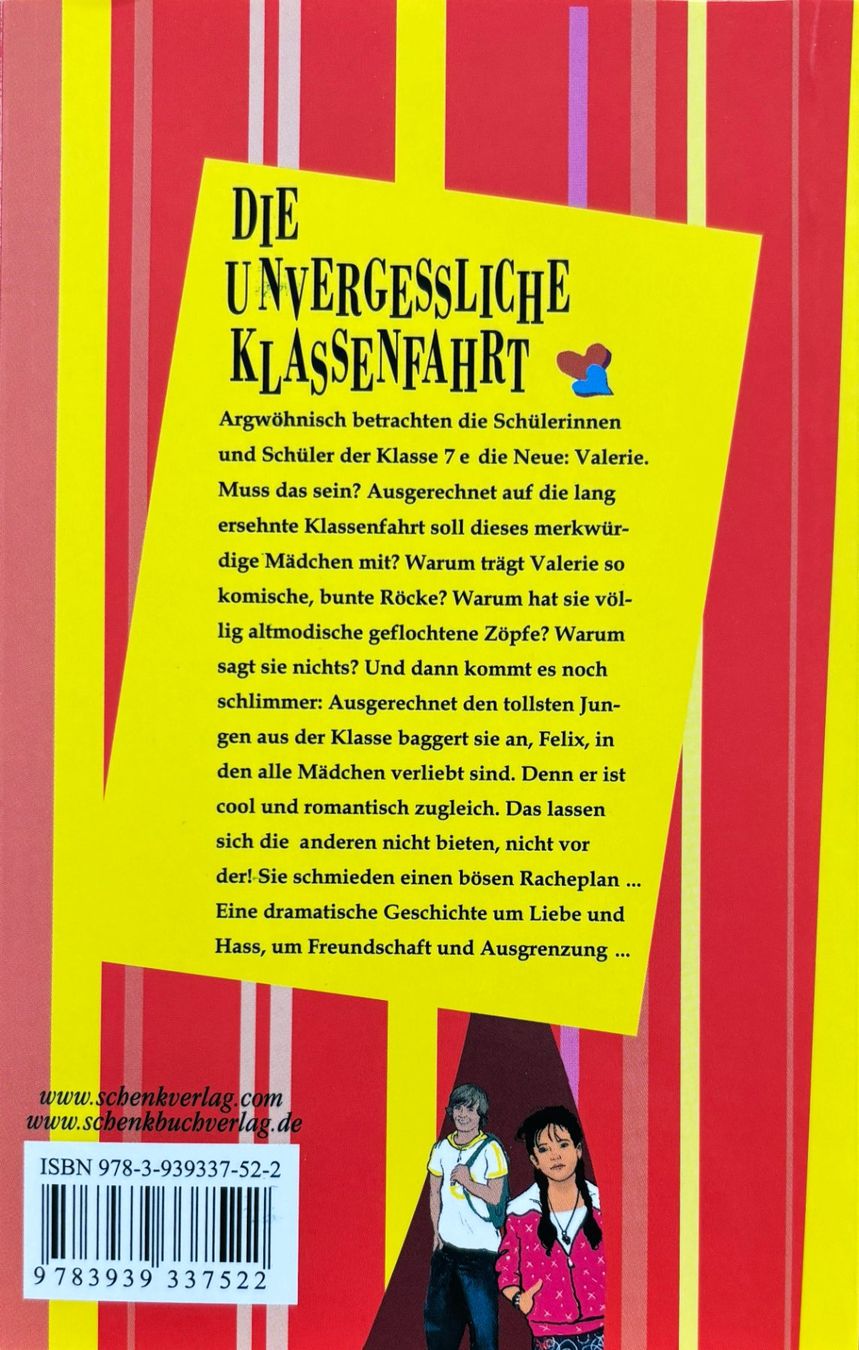Libri: Die unvergessliche Klassenfahrt – Nuovo (secondo la descrizione) da Sarnen venduto da Livres 1