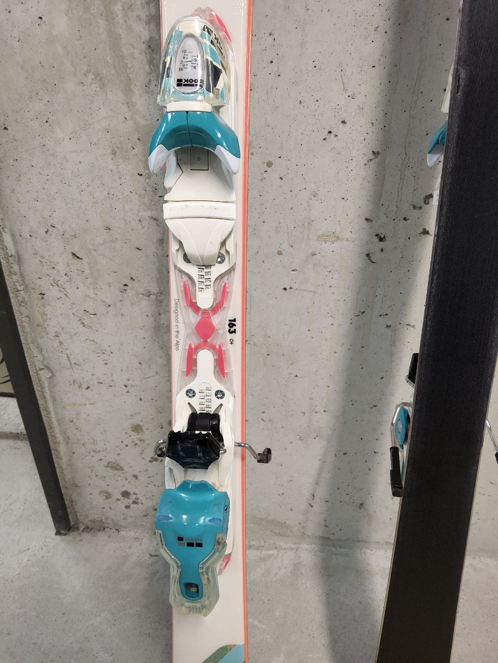 Rossignol Sci: Rossignol Ski, inkl. Bindung, Länge 163cm – Usato da Davos Platz venduto da Wasser-Ratte123 1