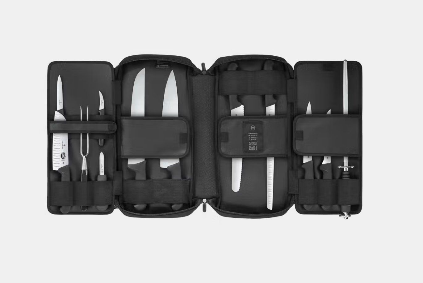 Victorinox Coltelli da cucina: Victorinox Messermappen Set, 30 cm – Nuovo e nell'imballaggio originale da Koppigen venduto da Bracher_Mail-House 2