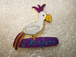 Ansteckpin 26: s'konfetti