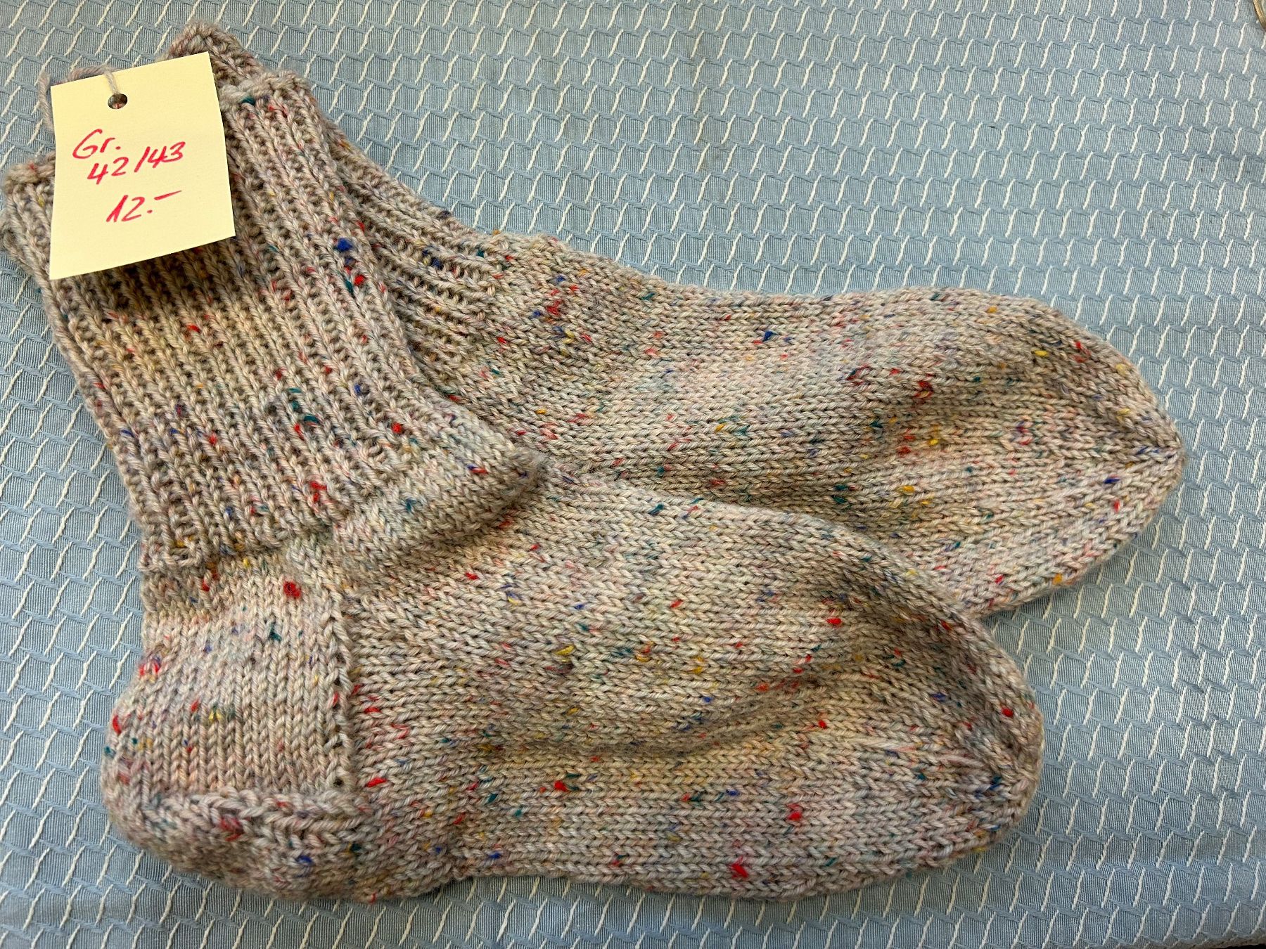 Socken: selbstgestrickte Socken Gr. 42/42 – Neu (gemäss Beschreibung) aus Obergösgen von Andre118