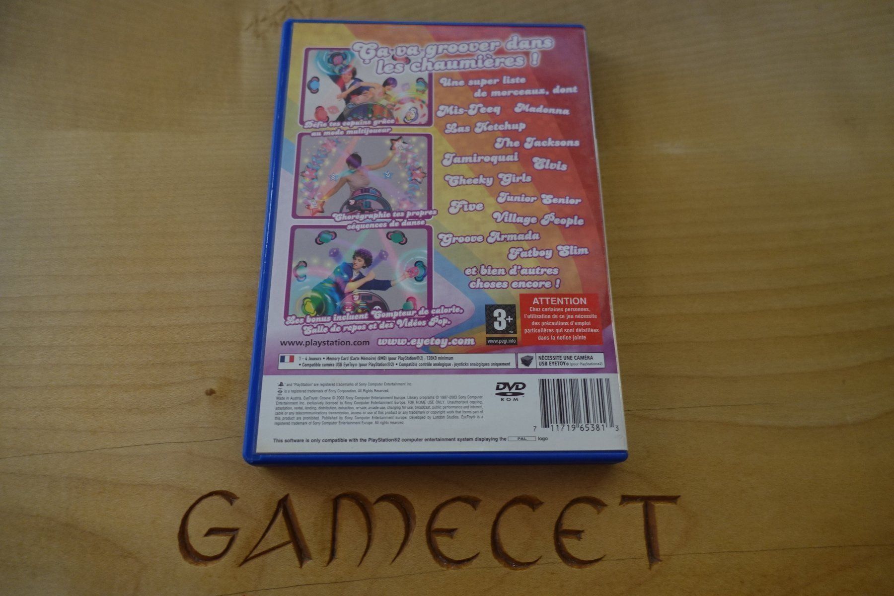 Sony Giochi: EyeToy: Groove – Usato da Steinach venduto da Gamecet 2