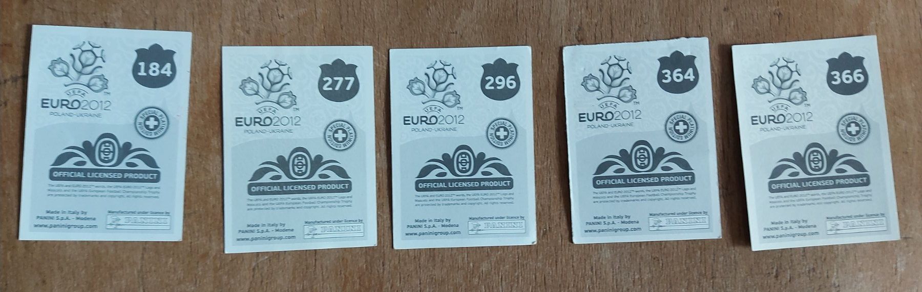 Panini Carte collezionabili: Uefa Euro 2012, 5 Panini Sticker – Nuovo (secondo la descrizione) da Ittigen venduto da giallosole 1