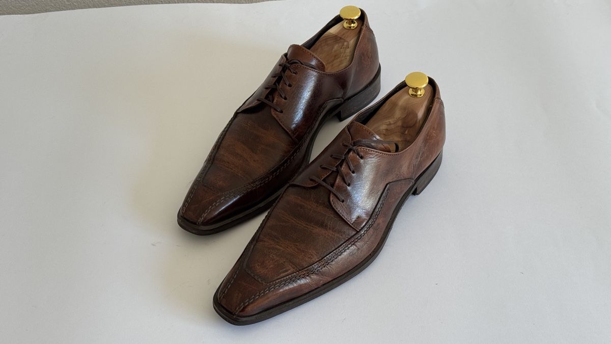 Navyboot Scarpe da uomo: Navyboot Herrenschuhe Gr. 41 / braun – Usato da Fraubrunnen venduto da Agerry