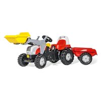Tret-Traktor Rolly Toys Steyr mit Lader und Anhänger