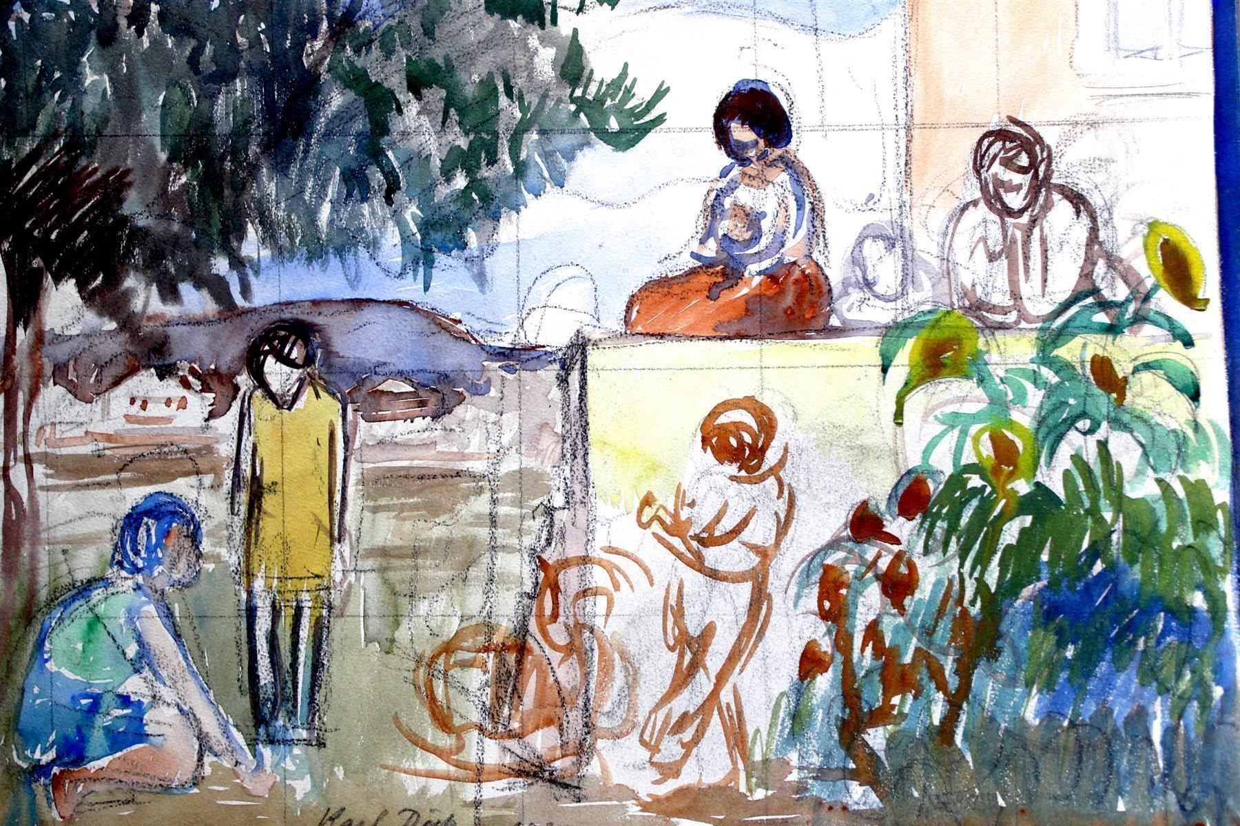 Gemälde: KARL DICK (Schweiz, 1884-1967) – Gebraucht aus Bern von Arting