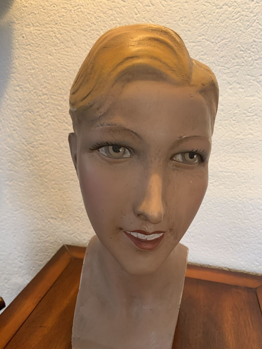 Skulpturen & Statuen: Grosse antike original Art Deco Büste – Gebraucht aus Rothrist von Oddymanliane 1
