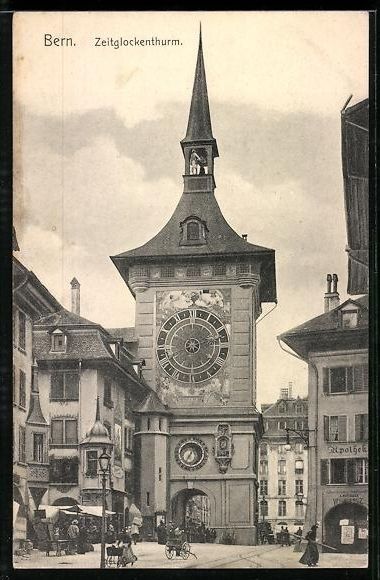 Ansichtskarten: AK Bern, Zeitglockenturm – Gebraucht aus Berlin von bartko-reher