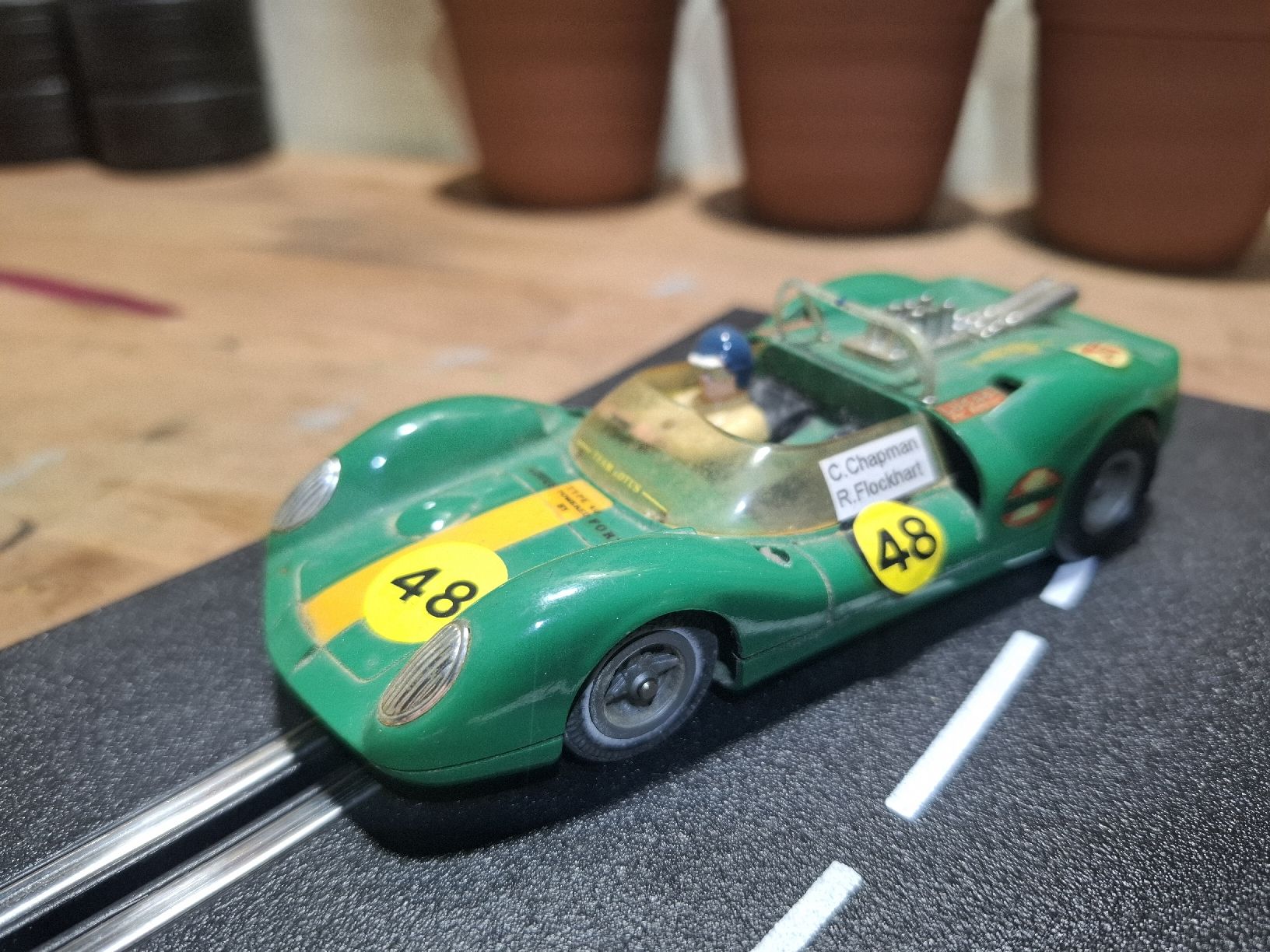Modellini d'auto: Slotcat Ford Lotus 40 Le Mans – Difettoso da Flaach venduto da maniv6