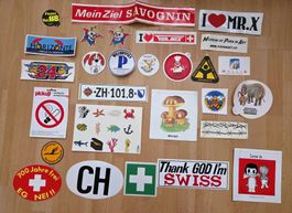 DIVERSE UNGEBRAUCHTE - ABZIEHBILDLI / AUFKLEBER