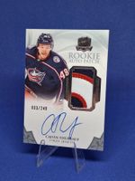Calvin Thurkauf Rookies Auto Patch 33/249 Columbus Lugano