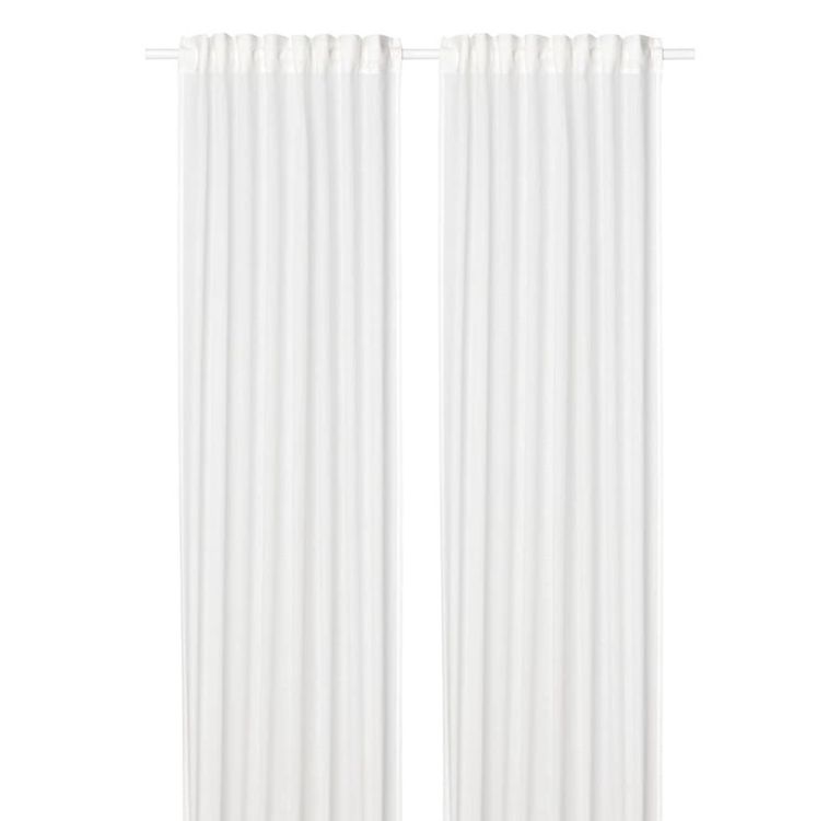 SILVERLÖNN Ikea Vorhang mit Gleiter (Neu und originalverpackt) in ...
