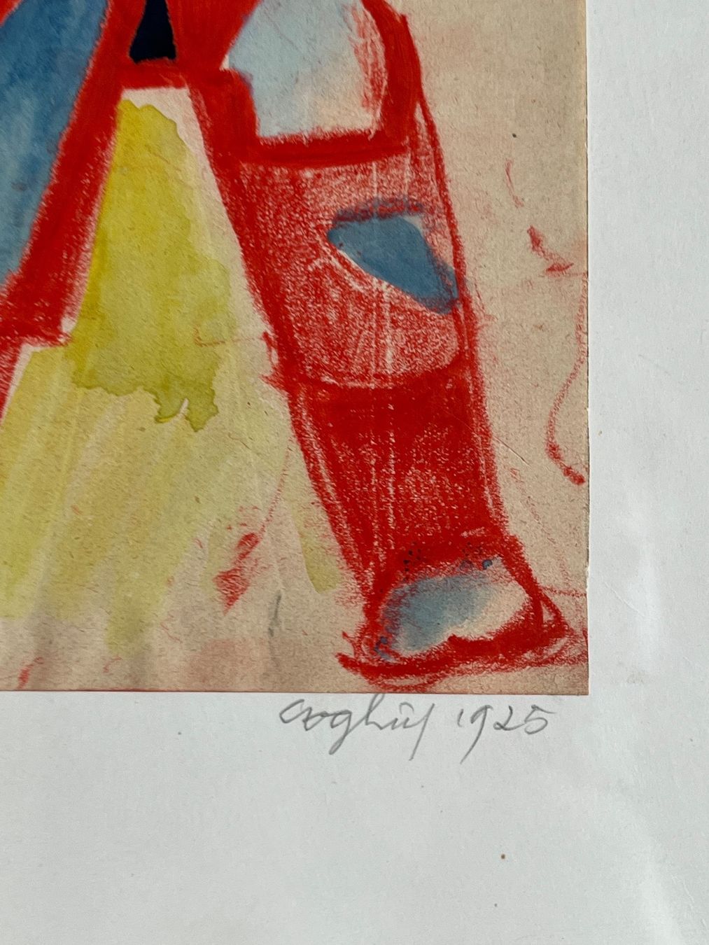 Dipinti: COGHUF - 1925 originelle  Ölpastell – Usato da Basel venduto da PAUL_ART 5