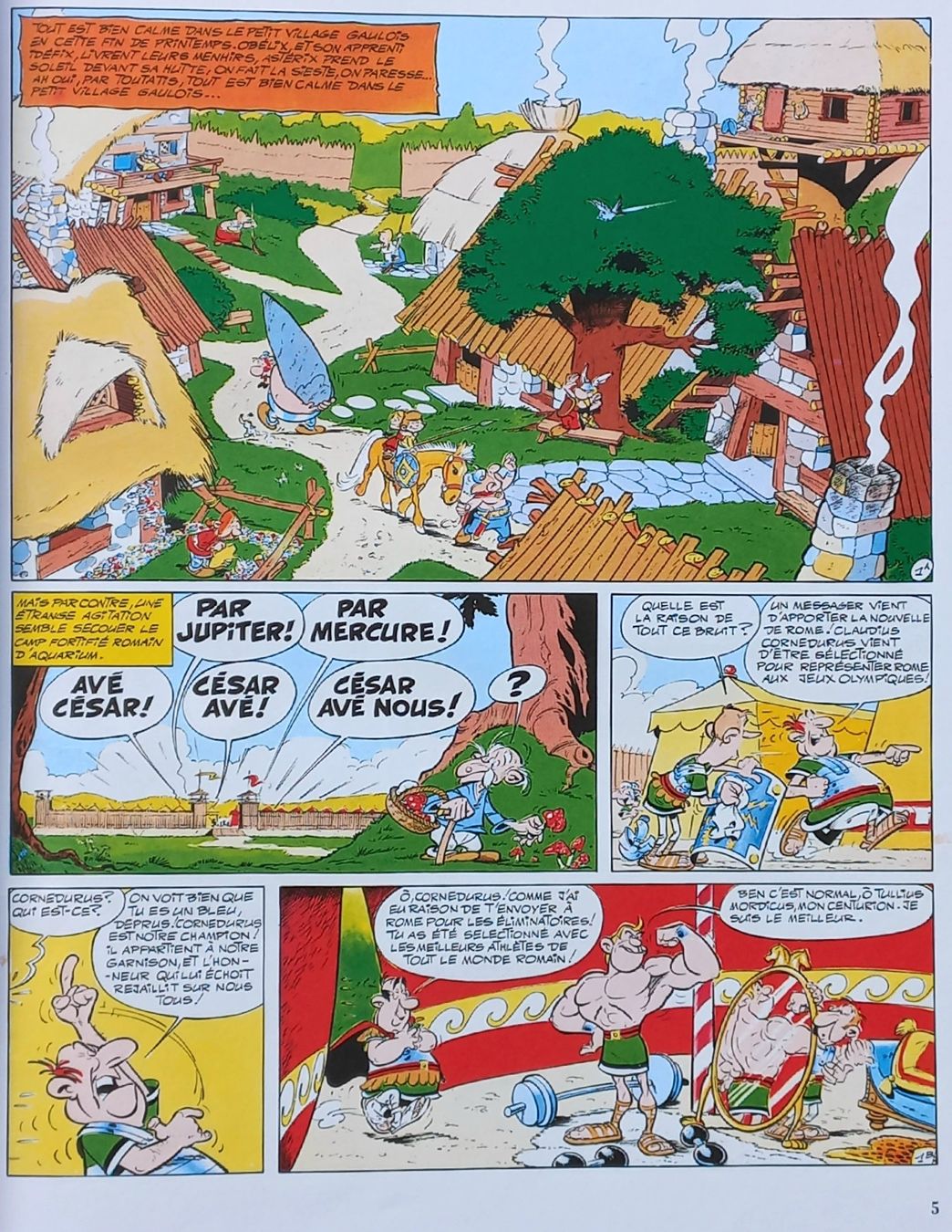 BD Comic - Astérix - aux Jeux Olympiques (Gebraucht) in Niederuzwil für ...