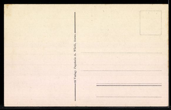 Cartoline postali: AK Aarau, Aeussere Halde mit Stadtkirche – Usato da Berlin venduto da bartko-reher 1
