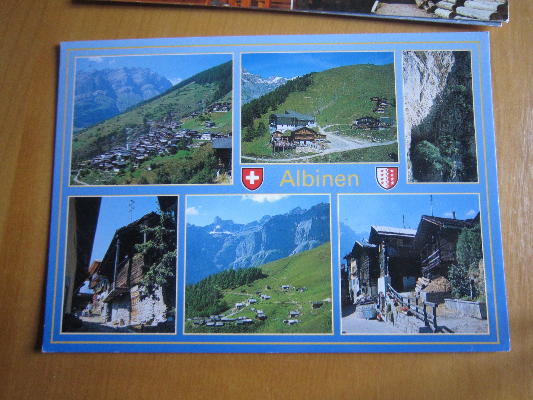 Cartoline postali: Schöne Postkarten ALBINIEN – Usato da Gordola venduto da Polentaefung 2