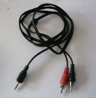Câble Cinch (RCA) stéréo et Jack 3.5 mm 0.9 mètre (d)