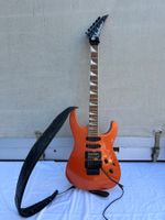 E-Gitarre Jackson orange mit Tremolo, Nr 13