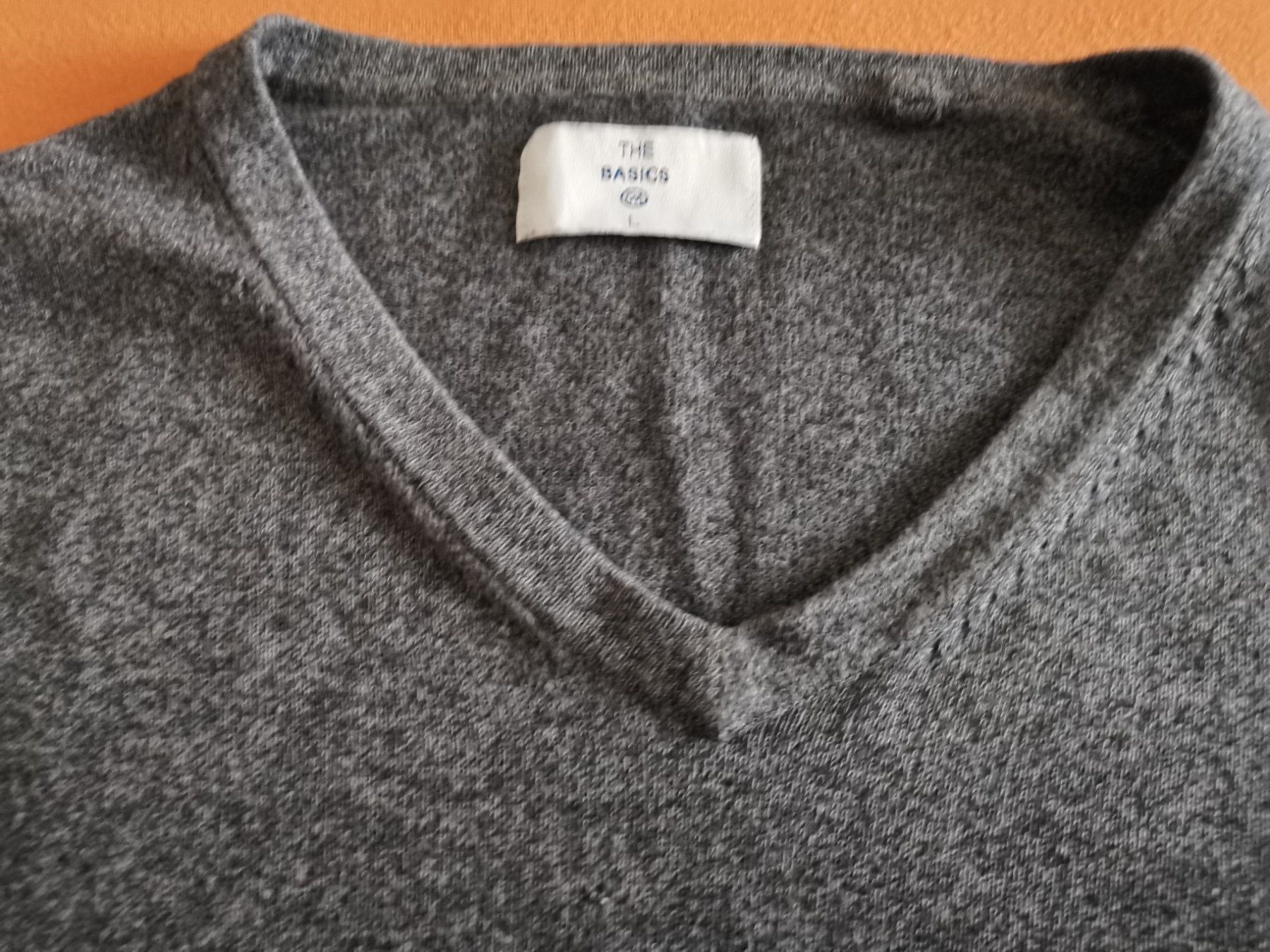 C&A Pullover & Sweatshirts: Pull gris chiné pour homme « The Basics” – Gebraucht aus Courtepin von Marisou2 1