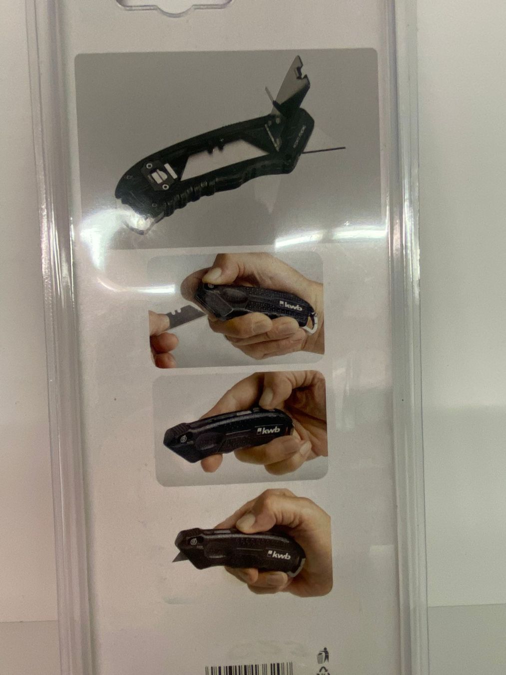 Coltelli tascabile: KWB Cutter Messer mit 5 klingen C23 – Nuovo (secondo la descrizione) da Heerbrugg venduto da ProBau-Liq 4