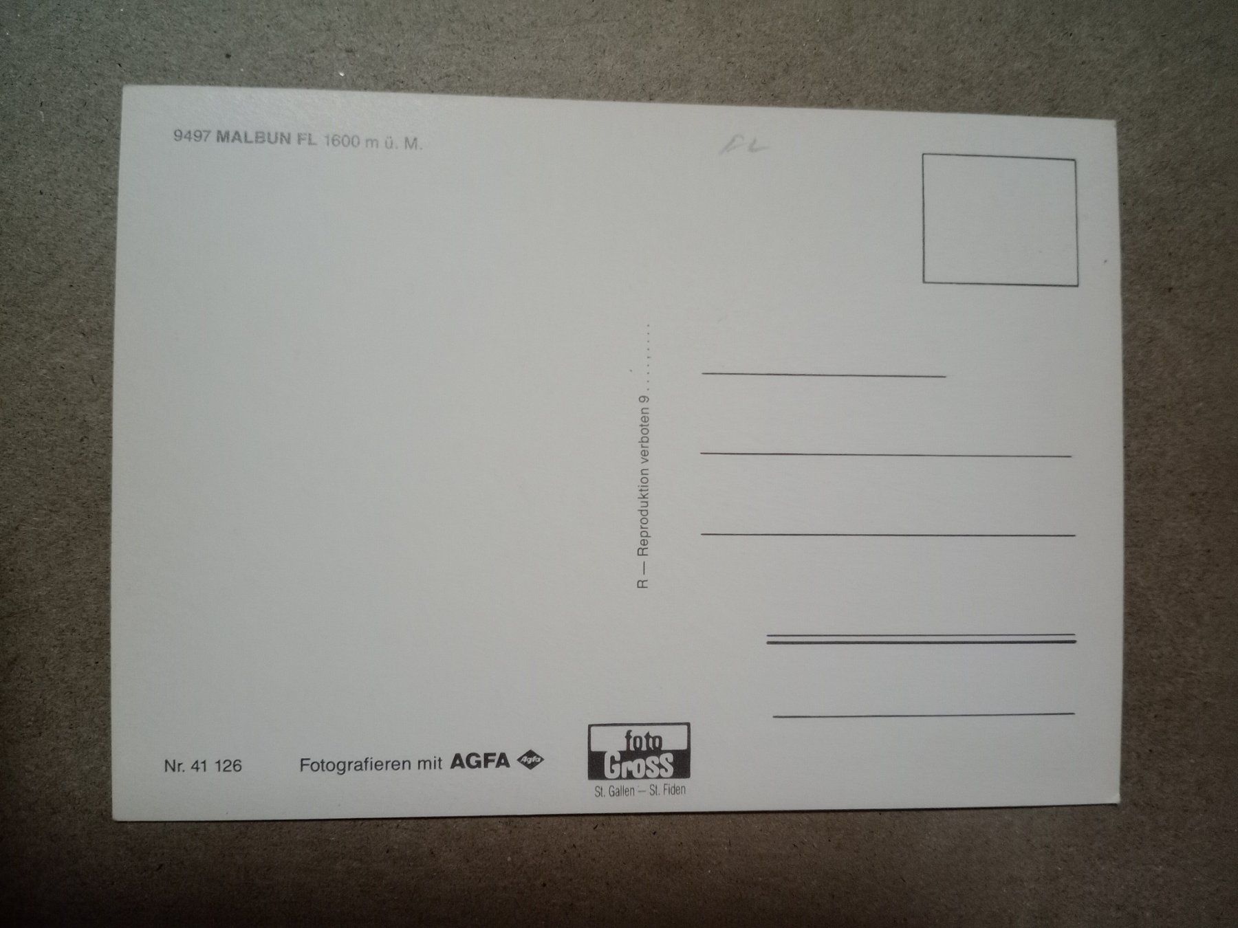 Cartoline postali: Ak Malbun Liechtenstein mit Sesselbahn – Usato da Küttigen venduto da Melisch1000 1