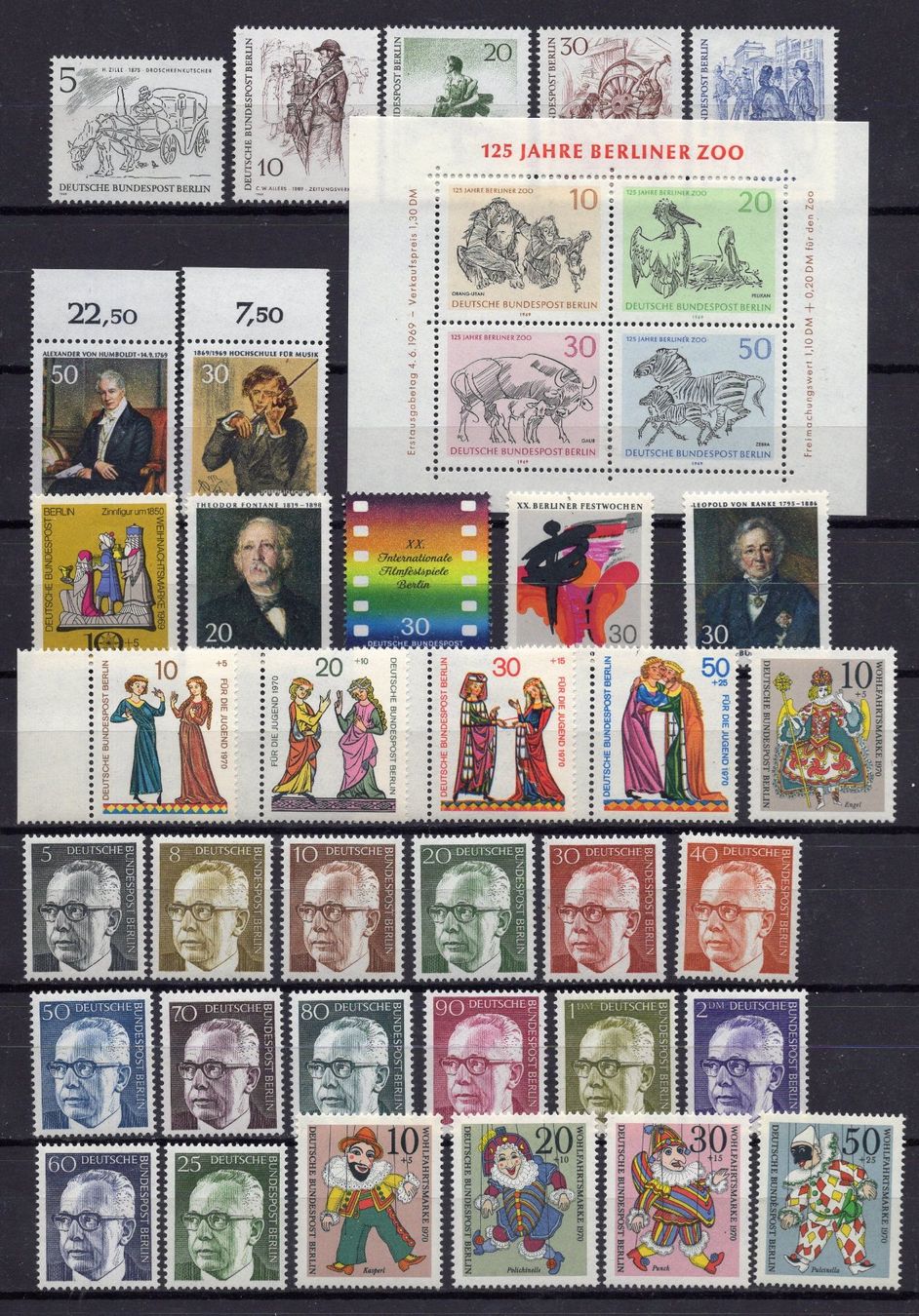 Tutti i francobolli: R6233  /  BERLIN neufs XX – Nuovo (secondo la descrizione) da Ste-Croix venduto da MONT-TAGNAC