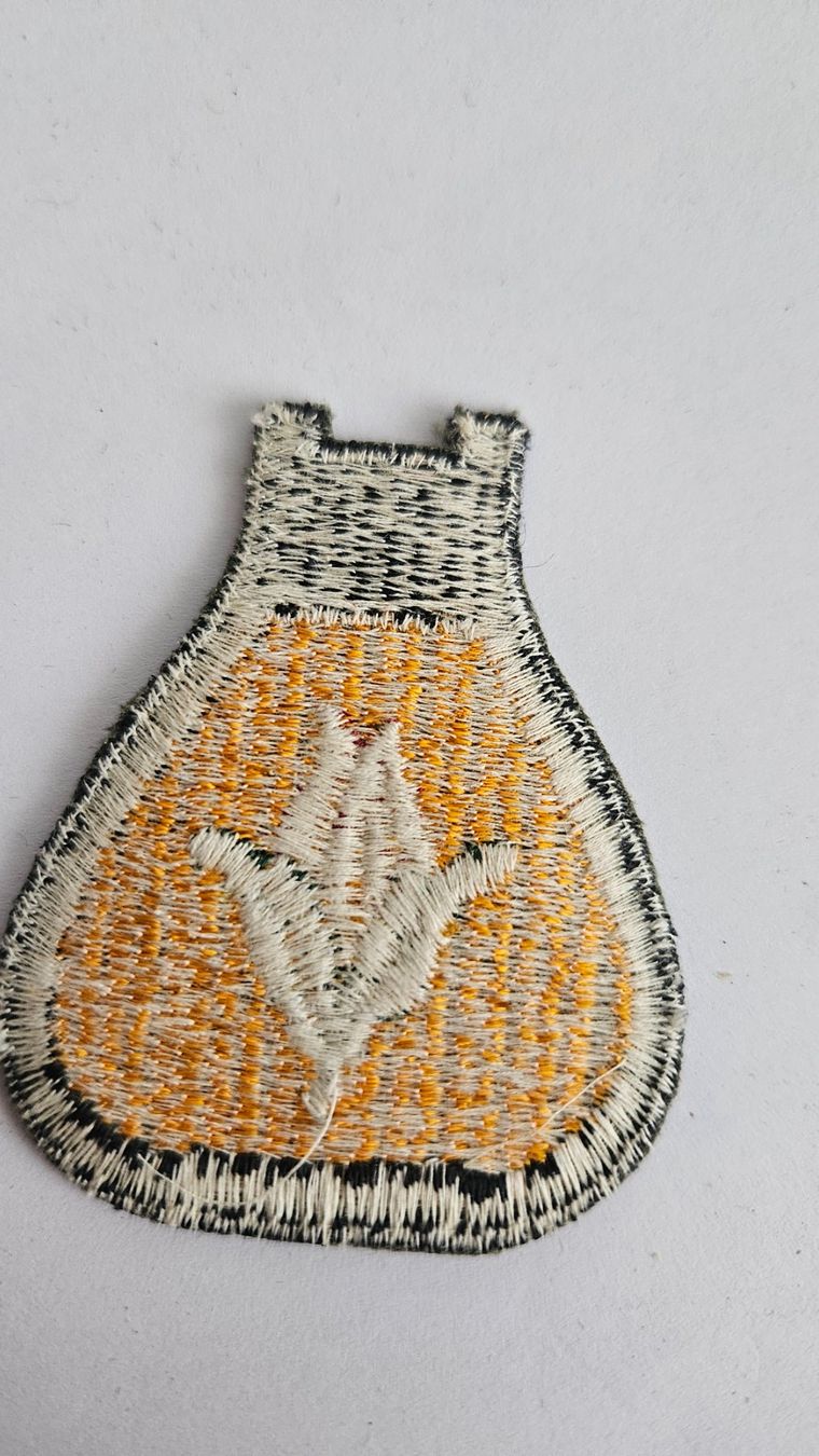 Plaketten & Abzeichen: WW2 Patch 6th Guards Tank Brigade "Winterrose" Abzeichen – Gebraucht aus Zofingen von Phil68 1