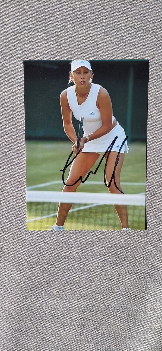 Autografi: Autogramm Anna Kournikova – Usato da Schmerikon venduto da Olympia04