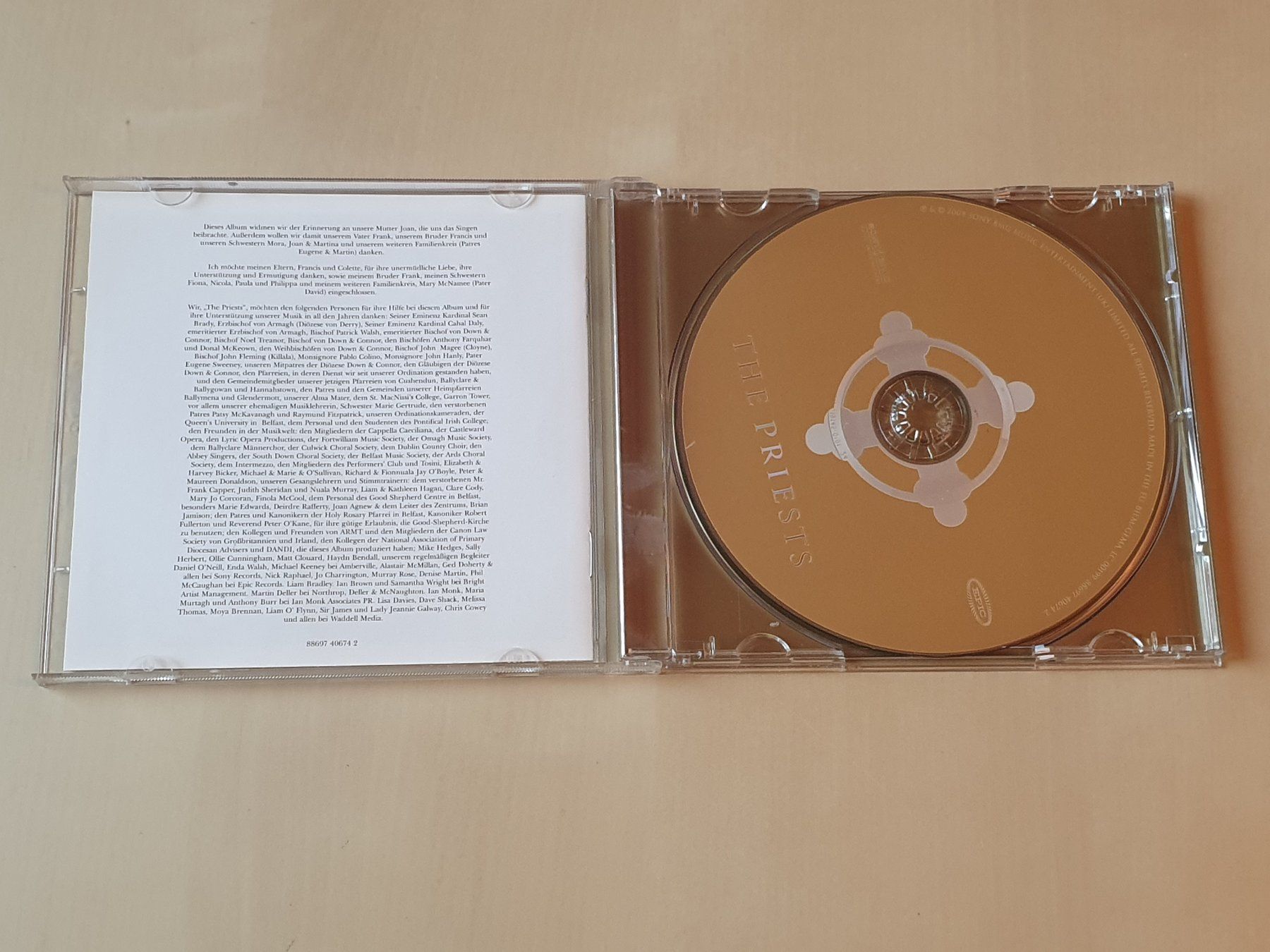 CD: The Priests – Usato da Stansstad venduto da collectorsshop 2