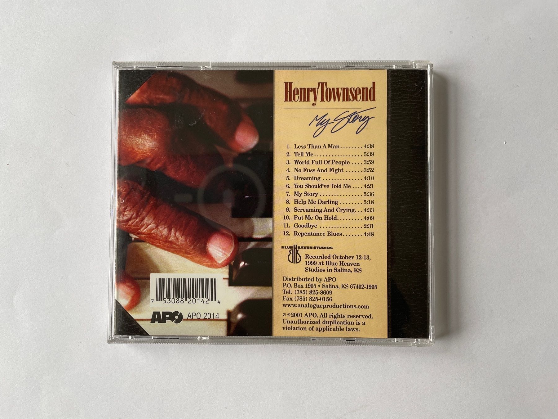 CD: CD Henry Townsend My Story – Usato da Adligenswil venduto da Treegarden 1