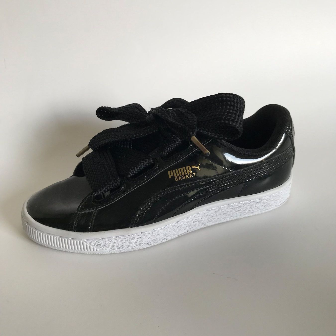 Puma Scarpe da donna: Puma Basket Sneakers, Lack schwarz, Gr.36 – Usato da Zürich venduto da Caro55 3