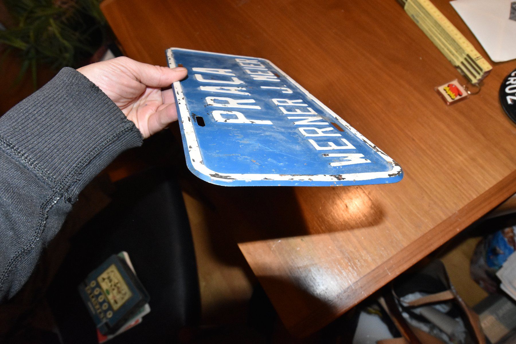 Schilder: VINTAGE Praca Werner J. Meier BLECHSCHILD brasilien? – Gebraucht aus Pfaffhausen von mono_rec 8