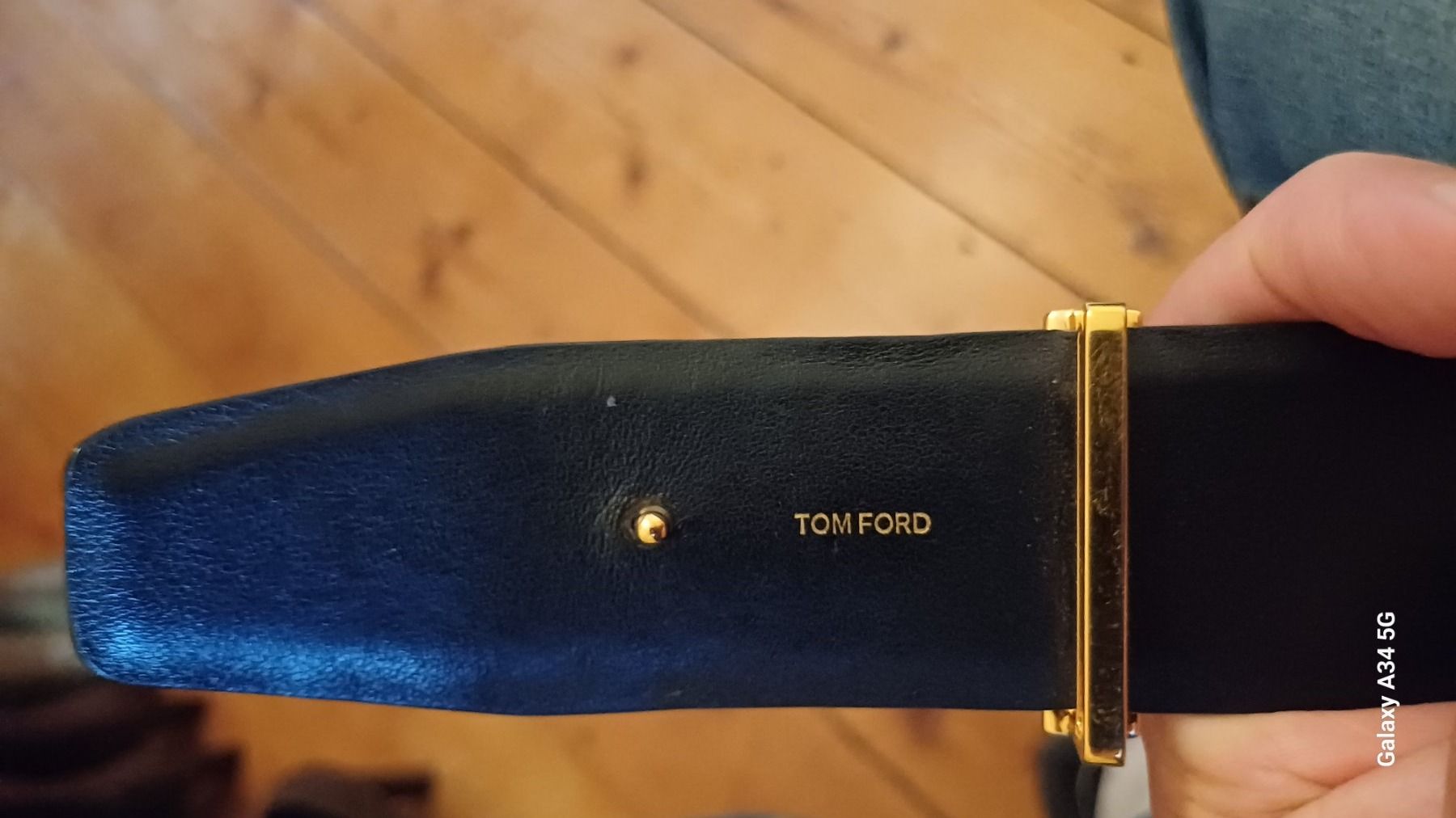 Gürtel: Tom Ford Croco Leder Gürtel – Gebraucht aus St. Gallen von DiesundDas. 2