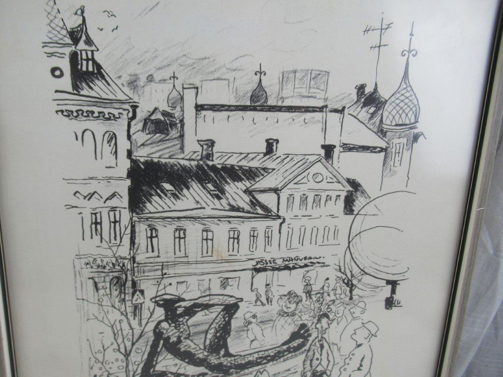 Grafiken & Lithographien: HANS OLOFSSON  Schweden LITHOGRAFIE – Gebraucht aus Flums von Flumsantik 1