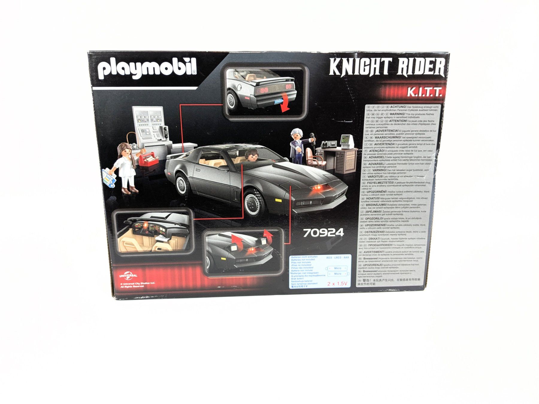 Playmobil Giocattoli: PLAYMOBIL Knight Rider - K.I.T.T. – Nuovo (secondo la descrizione) da Thun venduto da Restwert_Thun 2